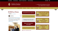 Desktop Screenshot of dcrsd.org